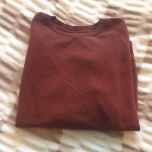 Goodfellow & Co burnt orange sweatshirt